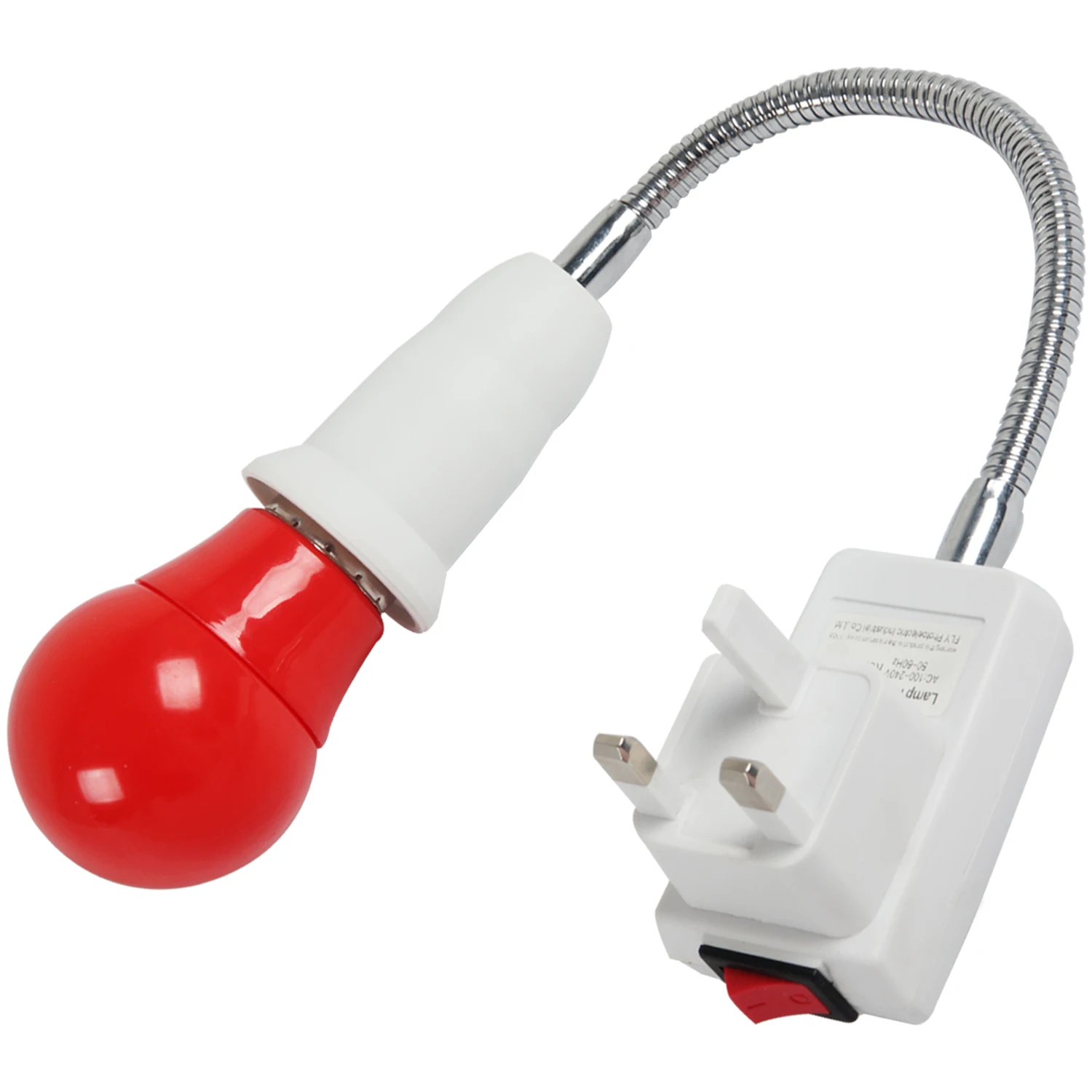 Darkroom Safe Light Lamp with Switch 360 Degree Wall Desk Light E27 LED Screw Mouth UK/US/EU Plug thumbnail 3