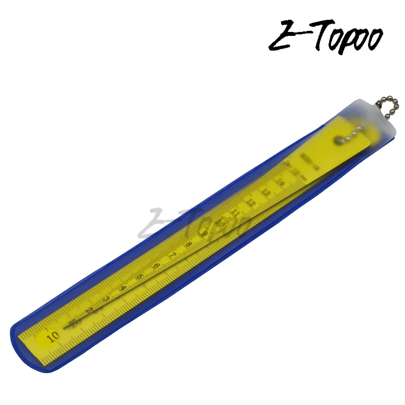 Japanese plastic Taper Gauge 1-15mm Toper Weld Gauge ruler with Straight Scale Inspection Kegelmessgerat combination Taper ruler thumbnail 3