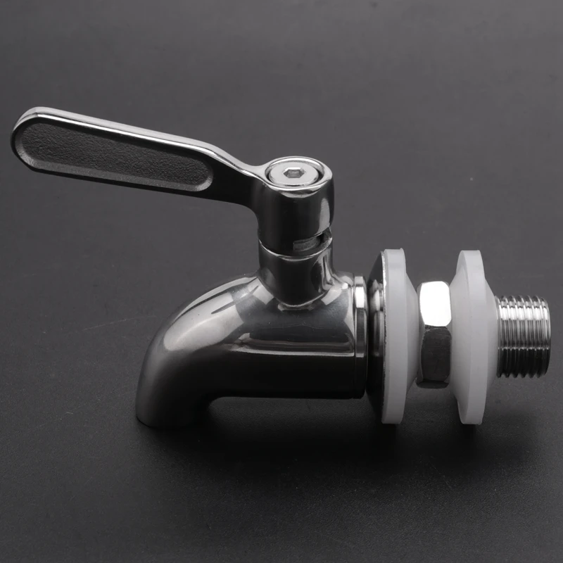 Stainless Steel Water dispenser Faucet Tap Draft Beer Faucet for Home Brew Fermenter Wine Draft Beer Juice Dispenser Drink thumbnail 4