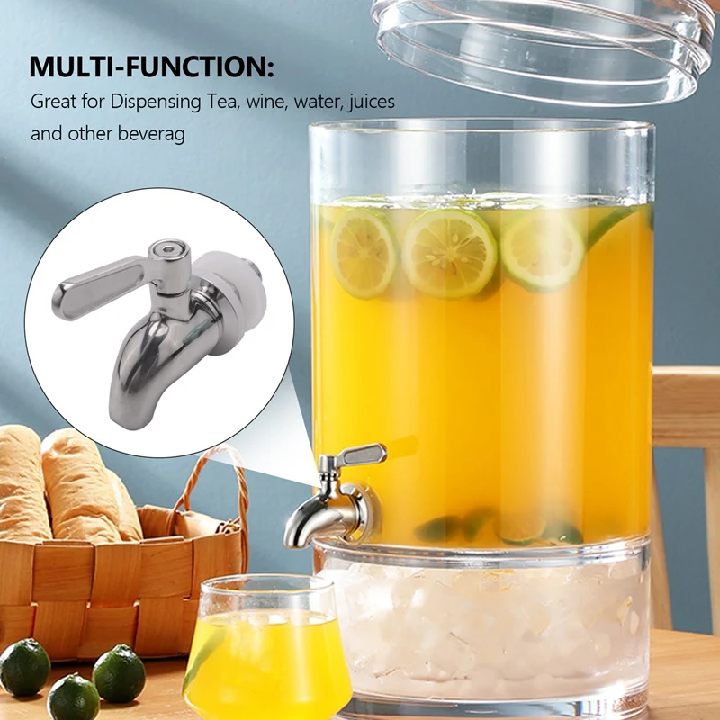 Stainless Steel Water dispenser Faucet Tap Draft Beer Faucet for Home Brew Fermenter Wine Draft Beer Juice Dispenser Drink thumbnail 3