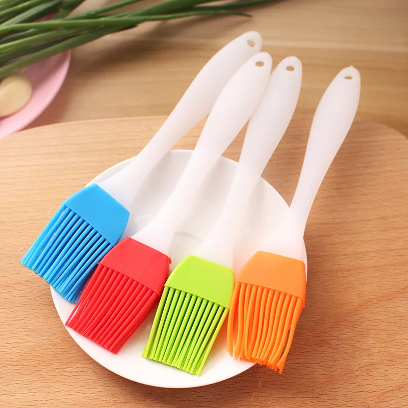 Silicone Basting Brush Pastry Barbecue Oil Brushes Baking Bakeware Bread DIY BBQ Brush Kitchen Cooking Food-Grade Basting Brush thumbnail 6