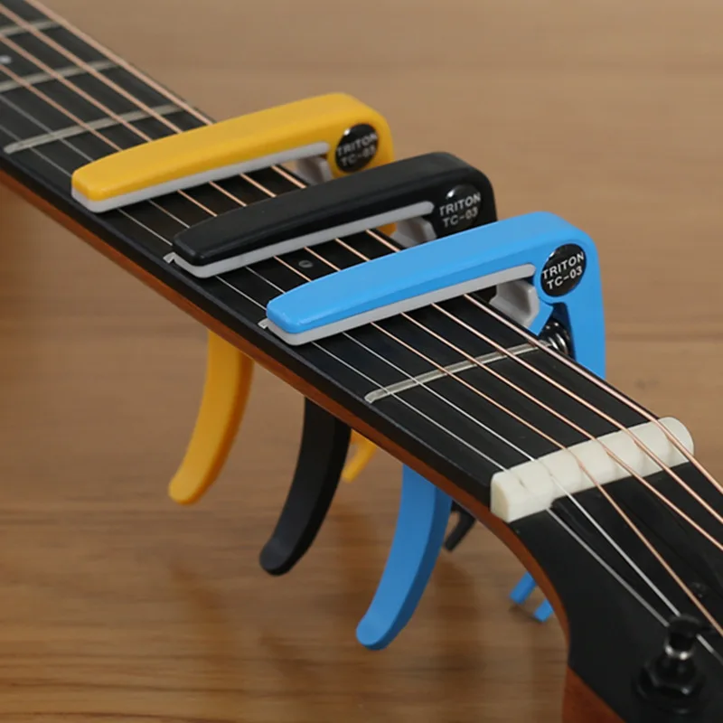 Portable Plastic Guitar Capo for 6 String Acoustic Classic Electric Guitarra Tuning Clamp Musical Instrument Accessories thumbnail 2