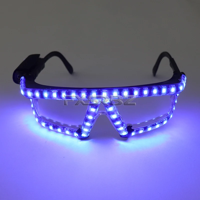 Fashion LED Glasses Flashing Light up Glasses DJ Bar Party Super Bright LED glasses Dance Show Lighting Costume Props thumbnail 4