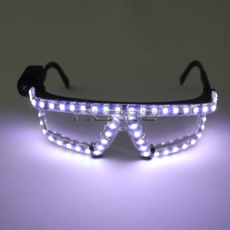 Fashion LED Glasses Flashing Light up Glasses DJ Bar Party Super Bright LED glasses Dance Show Lighting Costume Props thumbnail 5