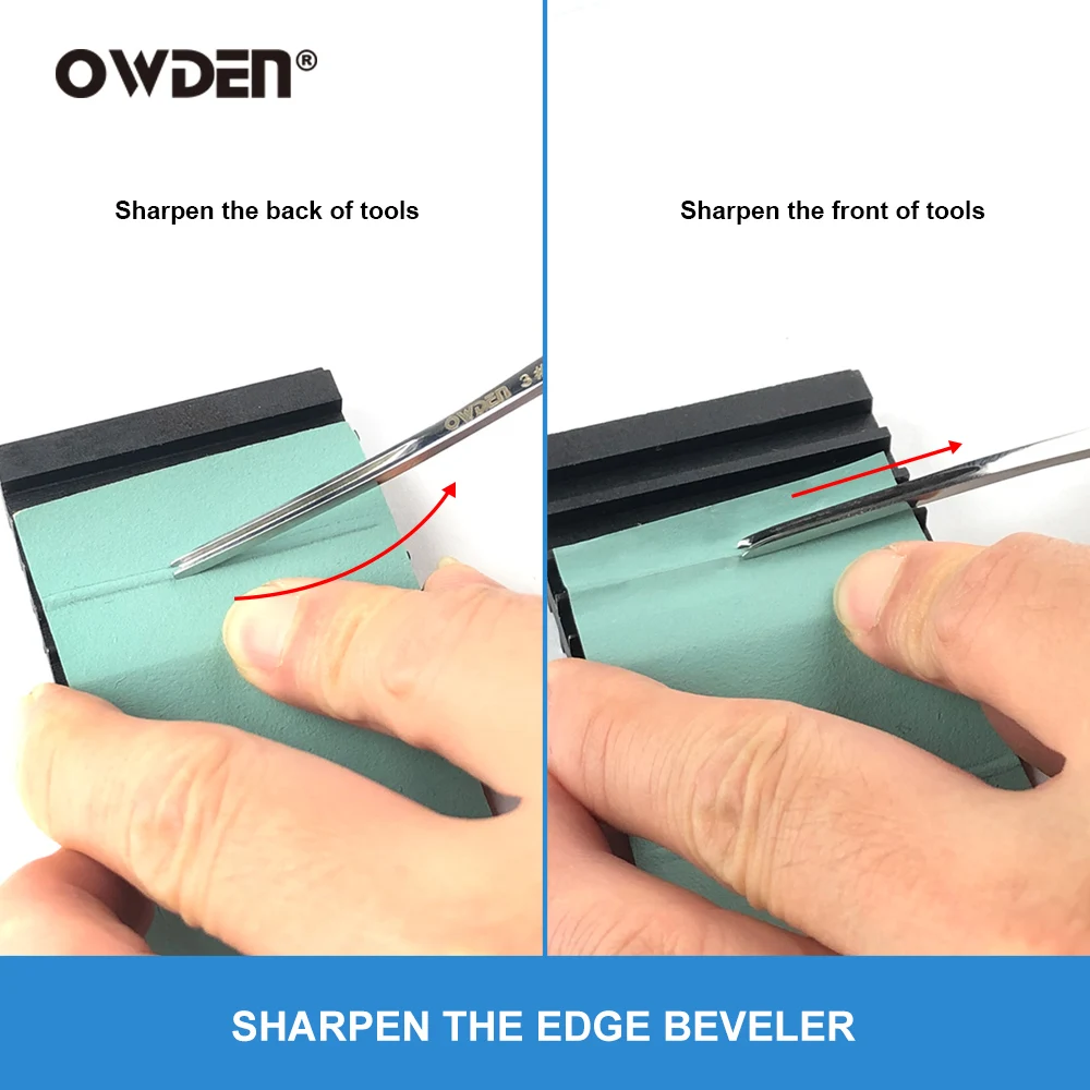 OWDEN Sharp Repair Tool for Sharpening Knife Wide Shovel Cutting Leather Thinner Edge Skiving Sharpeners thumbnail 4