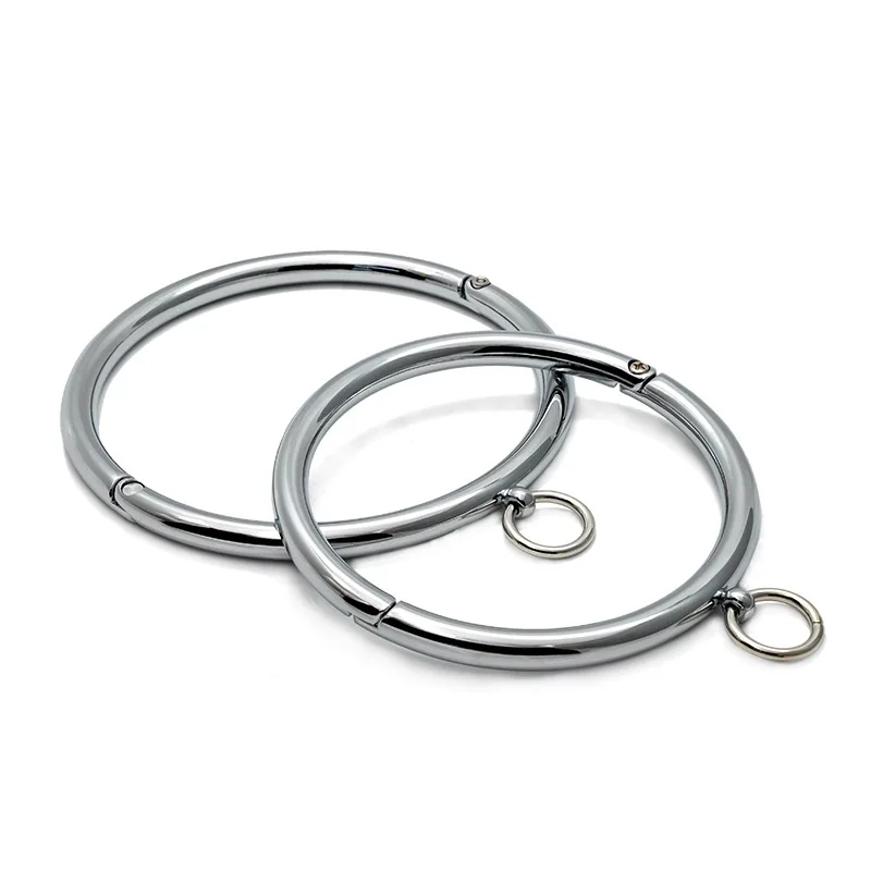 Stainless Steel Collar Neck Ring Slave BDSM Metal Collar Slave Bondage Positioning Bandage Fetish Adult Games Sex Toys For Woman thumbnail 6