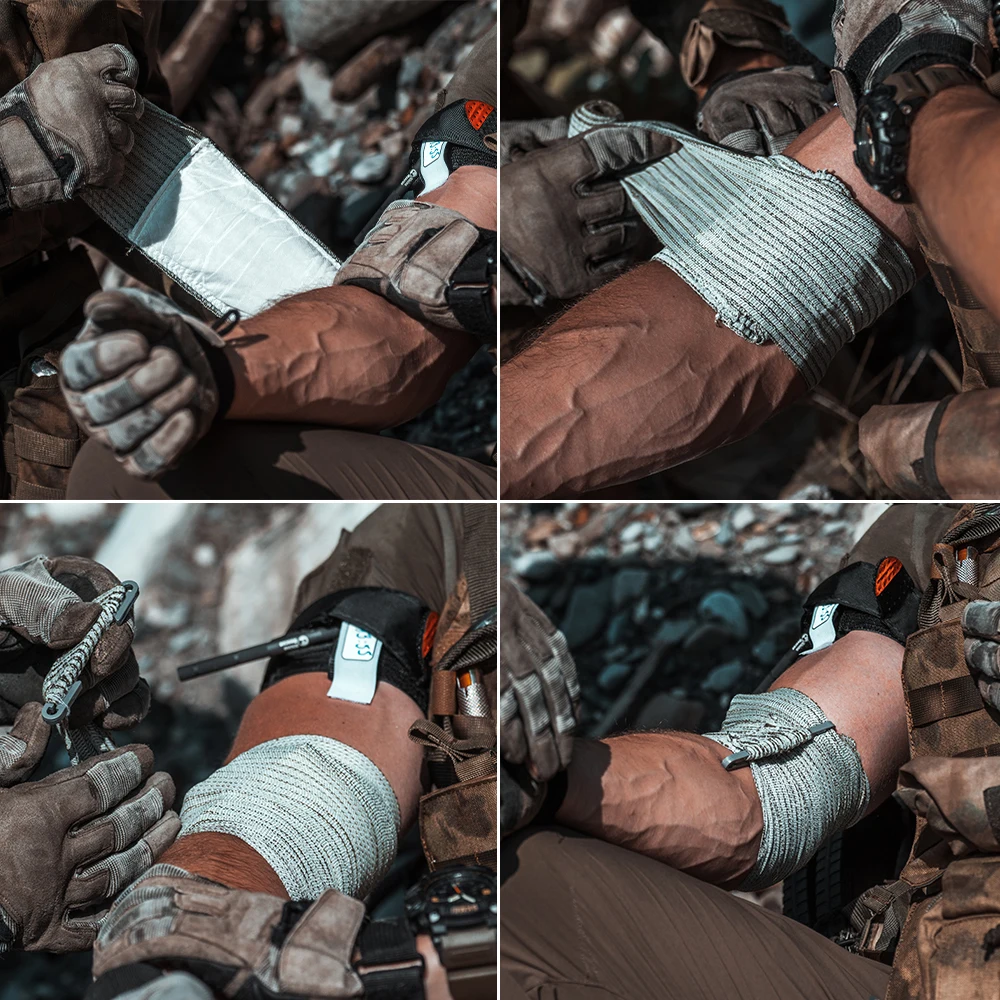 Rhino Rescue Trauma Kit,Combat Survival Gear Medical Kit,Tactical for Emergency First Aid, IFAK Refill Supplies thumbnail 6