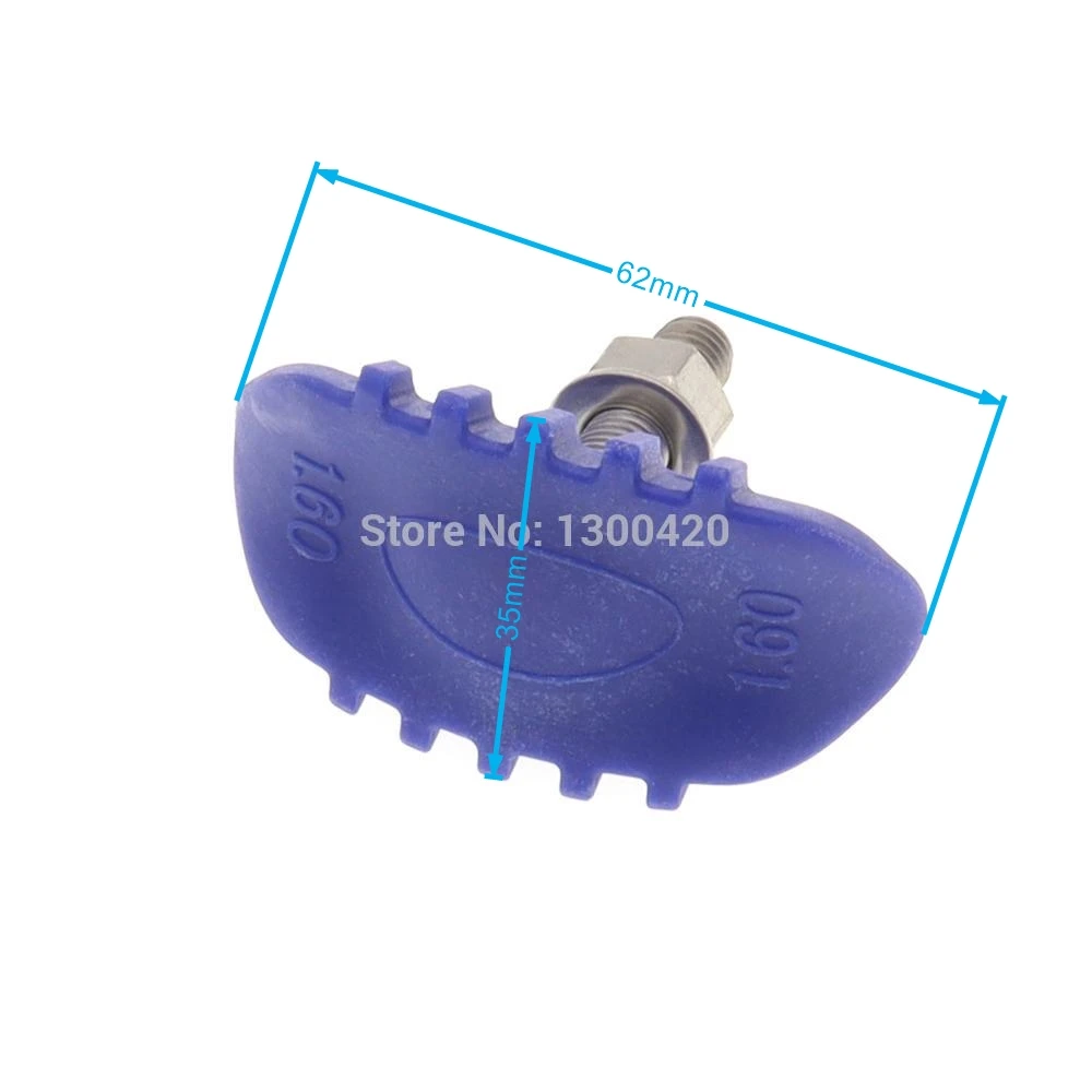 Blue Plastic 1.60'' 1.85'' 2.15'' Rim Wheel Tire Lock Tyre for Motorcycle Motocross Enduro Dirt Pit Bike thumbnail 4