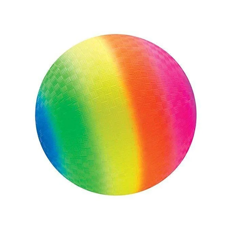 8.5 Inch Rainbow Playground Balls For Kids Kindergarten School Backyard Park Beach Fun Stuff Outdoor Toys Spielzeuge Kinder thumbnail 3