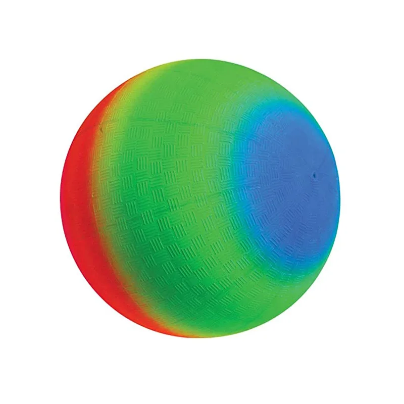 8.5 Inch Rainbow Playground Balls For Kids Kindergarten School Backyard Park Beach Fun Stuff Outdoor Toys Spielzeuge Kinder thumbnail 4