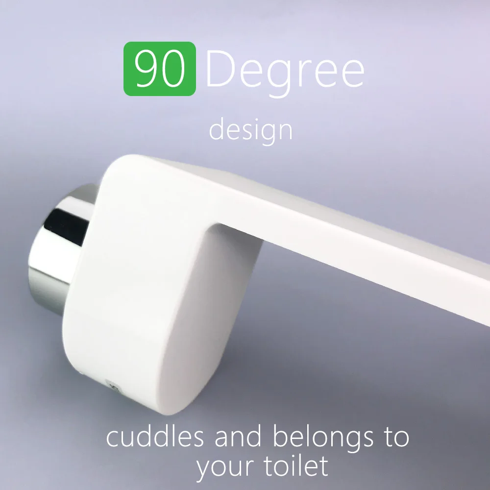 Small Bidet Toilet Seat Attachment Dual Nozzle Butt Cleaner Sprayer  Shattaf Japanese Non Electric Toilette Cover thumbnail 2