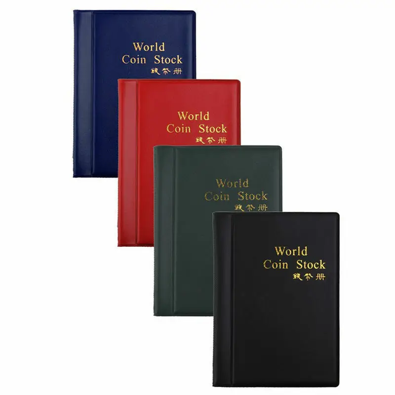 120/60 Grid Coinning Album Books Coinning Holders World Coinning Storage Collecting Album Book PU Case Collection Pockets thumbnail 5