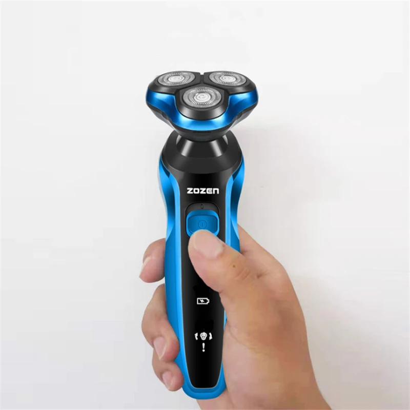 ZOZEN Electric Shaver Rechargeable Electric Razor Shaving Machine Cleaning Beard Razor for Men Wet and Dry Use Washable ZN1159 thumbnail 2