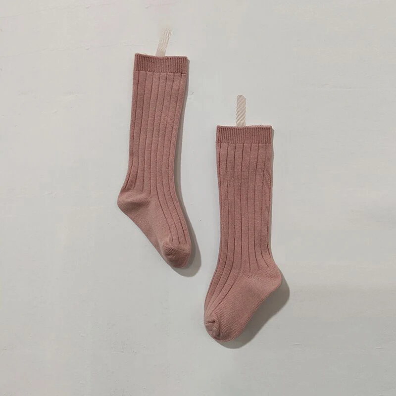 0-7Y Children Socks Stripped Girls Knee High Socks Spanish Toddlers Long Tube Socks Kids Boys School Sock Infant Baby Socken thumbnail 6