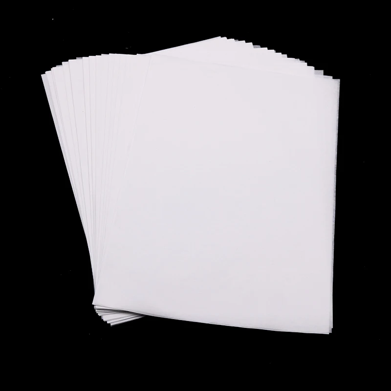 100Sheets/ Lot A4/A5 Translucent Wrapping Papers Tissue Paper Bookmark Gift Fruit Wrapping Papers Floral Gift Packaging Material thumbnail 6