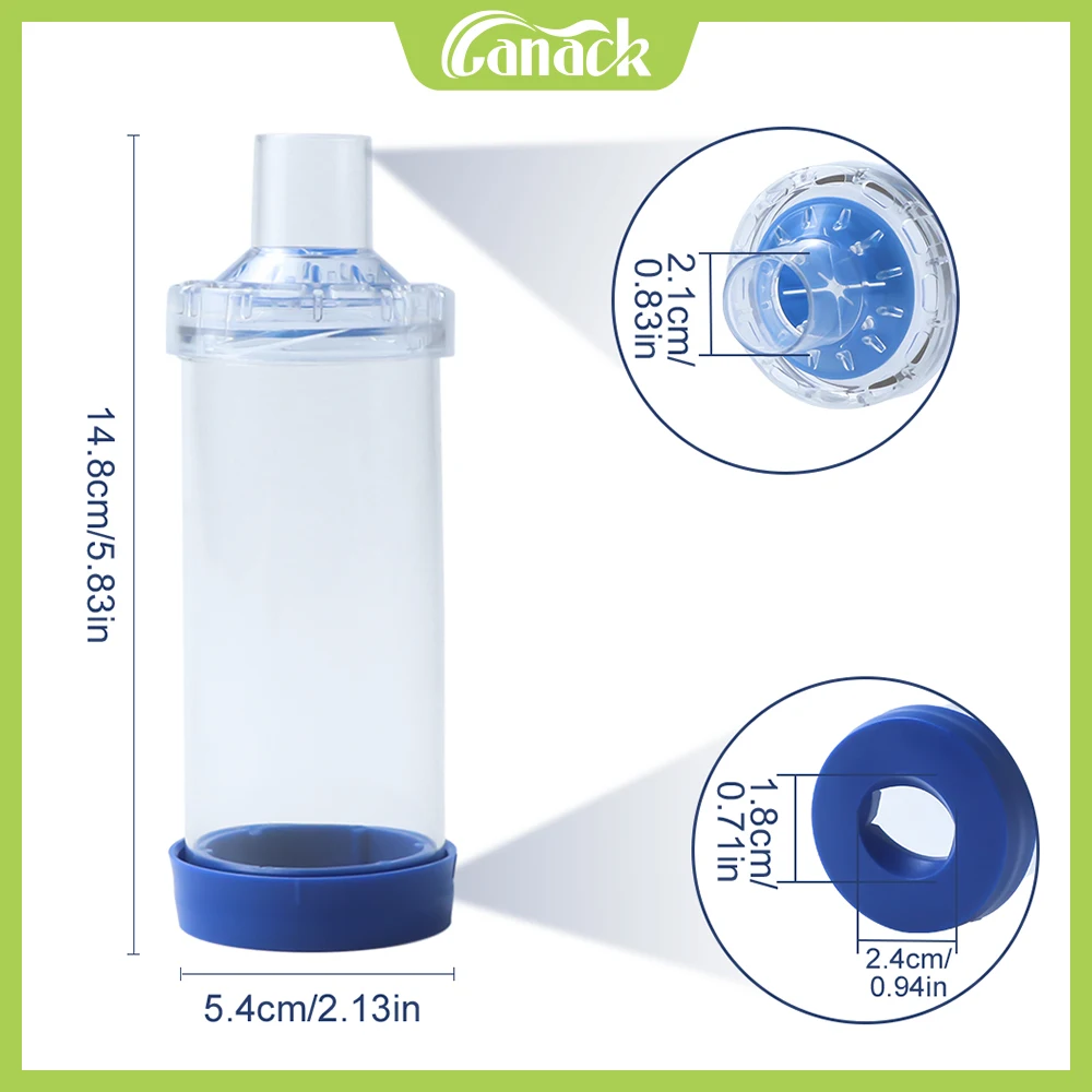 Pet Aerosol Chamber Cat Portable Inhaler Spacer With Medical PVC Mask Nebulizer Chamber For Animals Veterinary Equipment For Dog thumbnail 4