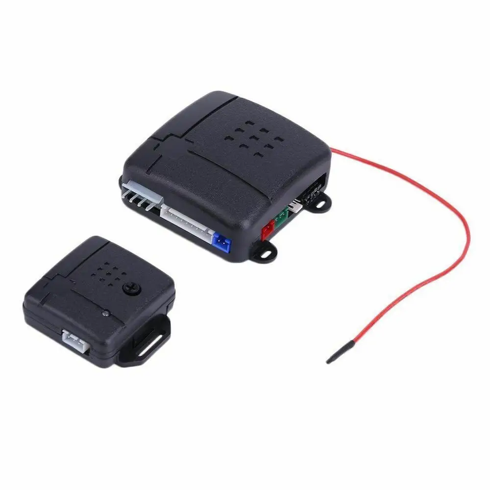 New Universal 1-Way Car Alarm Vehicle System Protection Security System Keyless Entry Siren + 2 Remote Control Burglar Alarm thumbnail 6