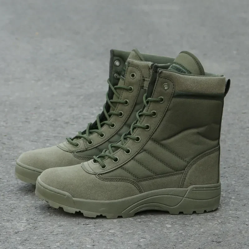 Tactical Boots Men Boots Special Force Desert Combat Boots Outdoor Hiking Boots Ankle Shoes Men Work Safty Shoes thumbnail 4