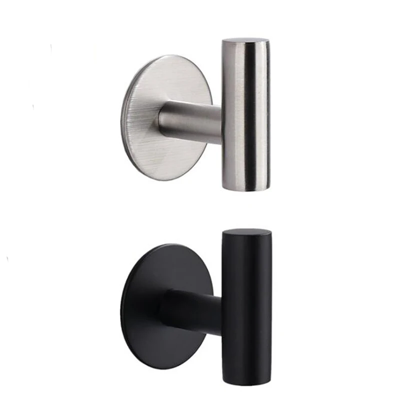 1Pcs Stainless Steel Silver Bathroom Hardware Set Towel Rack Toilet Paper Holder Towel Bar Hook Bathroom Accessories thumbnail 5