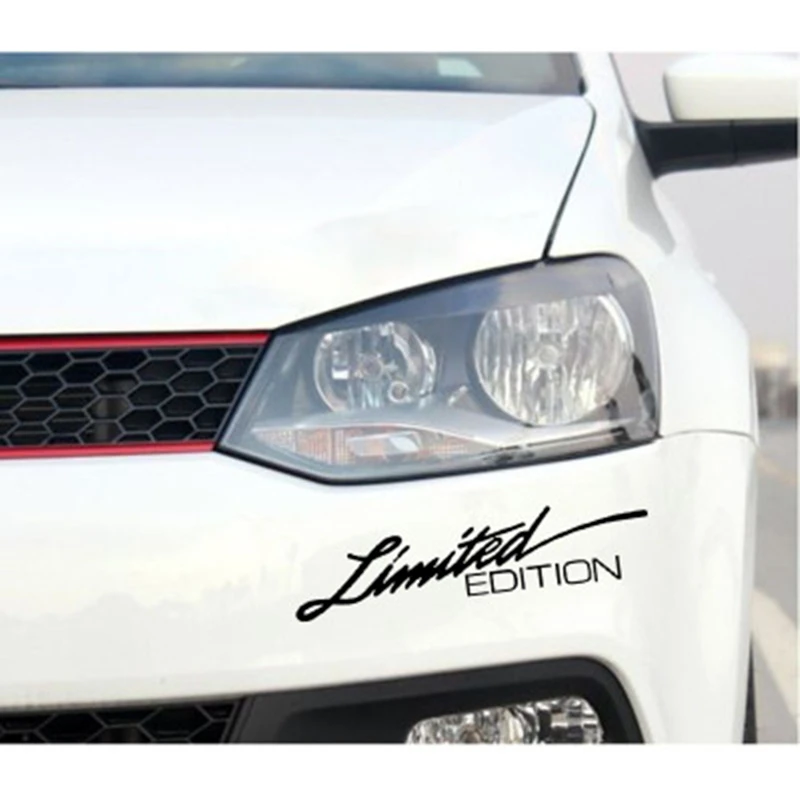 2Pcs/Set Limited Edition Car Stickers Refit Reflective Decals Car Rearview Mirror Stickers Car Body Motorcycle Stickers thumbnail 5