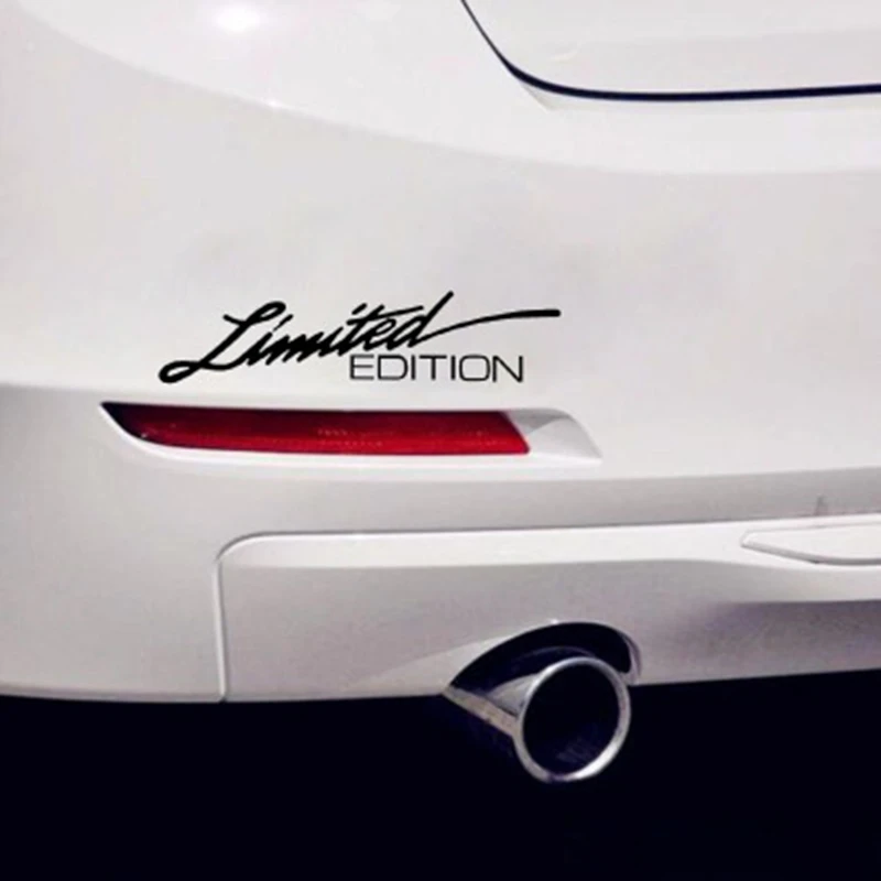 2Pcs/Set Limited Edition Car Stickers Refit Reflective Decals Car Rearview Mirror Stickers Car Body Motorcycle Stickers thumbnail 6