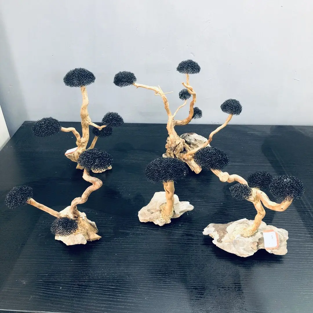 Aquarium Decoration Moss Driftwood Fish Tank Landscaping Water Grass Moss Tree Trunk DIY (No Aquatic Plants) thumbnail 4