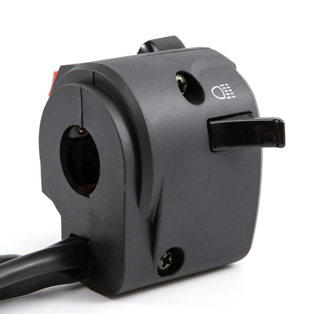 7/8" 22mm Motorcycle Switches Motorbike Horn Button Turn Signal Electric Fog Lamp Light Start Handlebar Controller Switch thumbnail 2