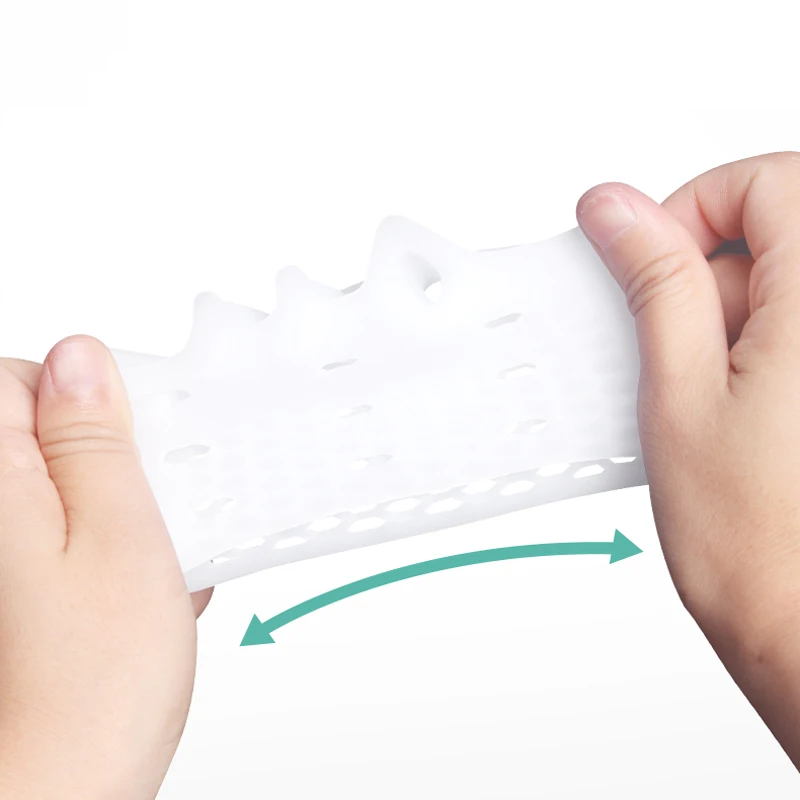 Silicone Bunion Corrector Toe Separator Bunions Toe Corrector Valgus  For Toe Haluksy  Finger Separator  Hallux Valgus Corrector thumbnail 4