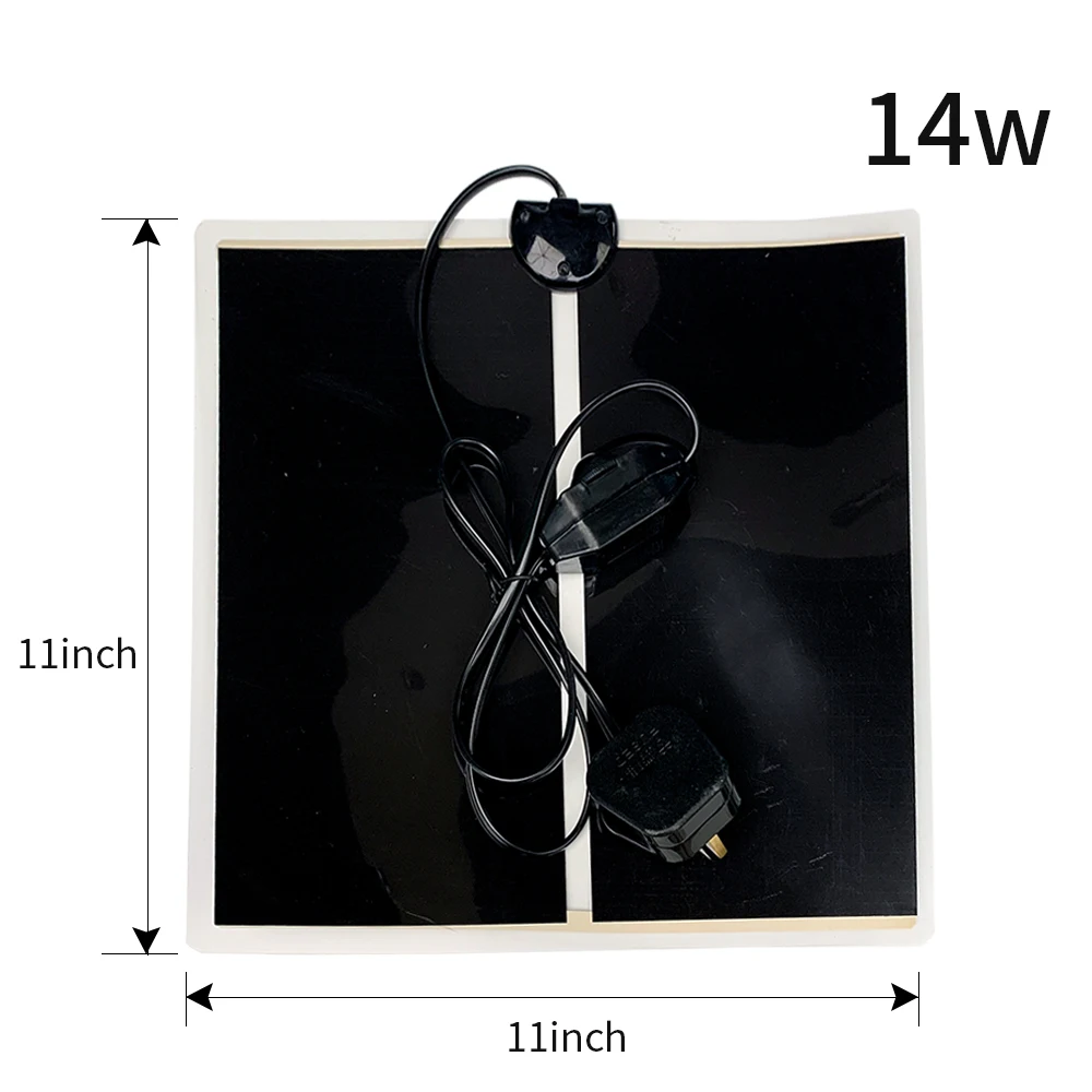 Reptile Heat Mat With Adjustable Temperature Controller Heating Pad For Terrarium Climbing Tortoise Lizard Spider EU Plug 5w-35w thumbnail 6
