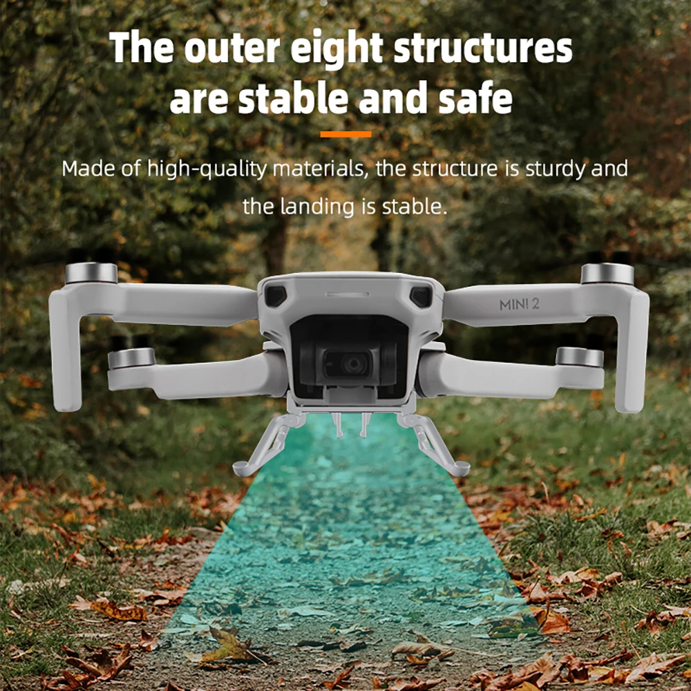 Heightening Landing Gears for DJI Mavic Mini 2/Mini SE Drone Multifunctional Support Leg Stabilizer Protector Accessories thumbnail 2