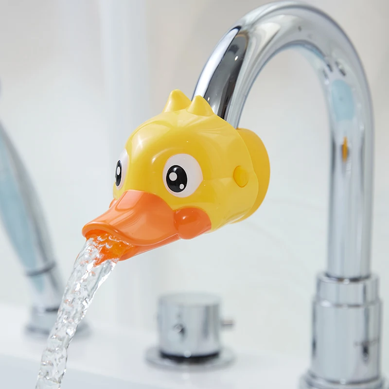 Children Cartoon Faucet Extender Bath Toys Kids Hand Washing in Bathroom Sink Accessories Baby Toys For Bathroom Water-Saving thumbnail 2