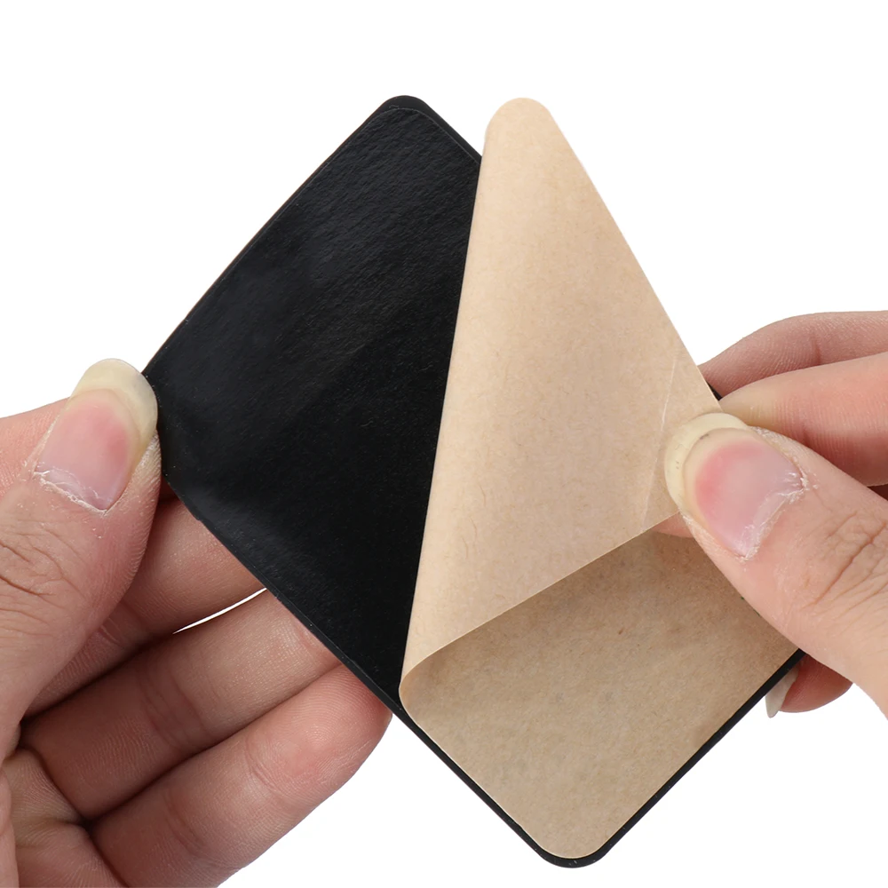 Universal Self-Adhesive Sticker Card Sleeves Phone Wallet Case Stick On ID Credit Card Holder Elastic Silicone Cellphone Pocket thumbnail 4