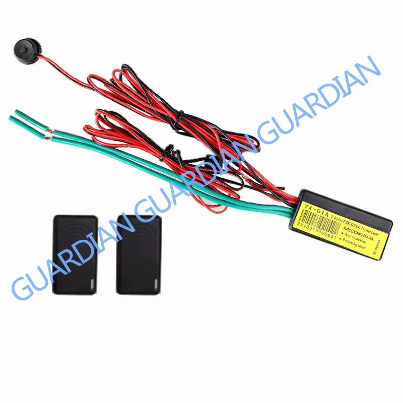 2.4GHz RFID Immobilizer Wireless Engine Automatic Lock Car Alarm System Anti-Hijacking Circuit Cut Off Device Smart Key thumbnail 4