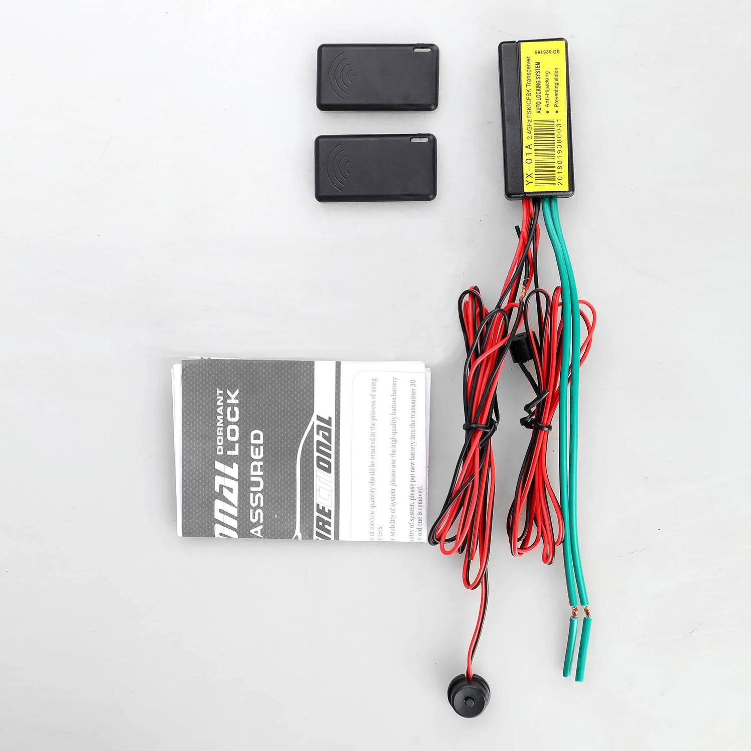 2.4GHz RFID Immobilizer Wireless Engine Automatic Lock Car Alarm System Anti-Hijacking Circuit Cut Off Device Smart Key thumbnail 3