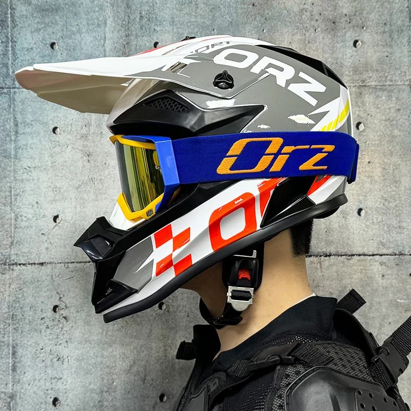 Motorcycle helmet motorcross off-road helmets ATV Dirtbike downhill racing helmet DOT capacete thumbnail 2