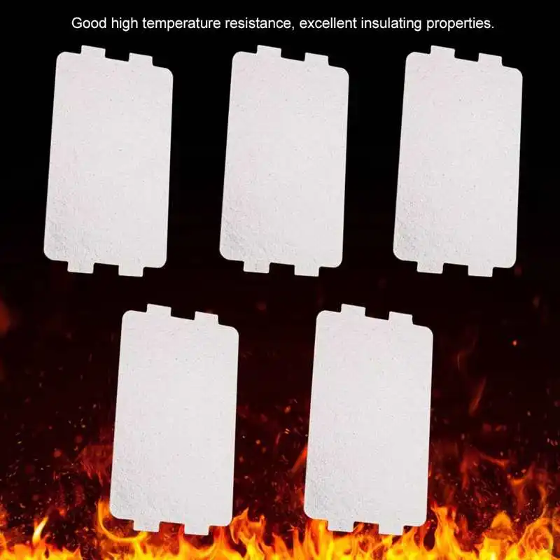 5PCS Mica Plate Sheet for Microwave Oven Replacement Repairing Accessory For Using In Home Appliances Electric Hair-Dryer thumbnail 4