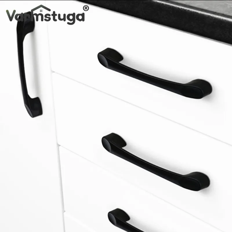 Black Handles for Furniture Cabinet Knobs and Handles Kitchen Handles Drawer Knobs Cabinet Pulls Cupboard Handles Knobs thumbnail 6