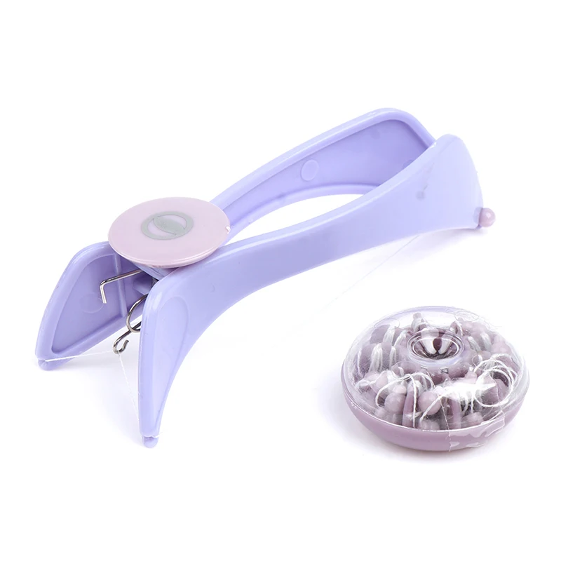 Women Hair Removal Epilator Mini Facial Hair Remover Spring Threading Face Defeatherer for Cheeks Eyebrow DIY Makeup Beauty Tool thumbnail 2
