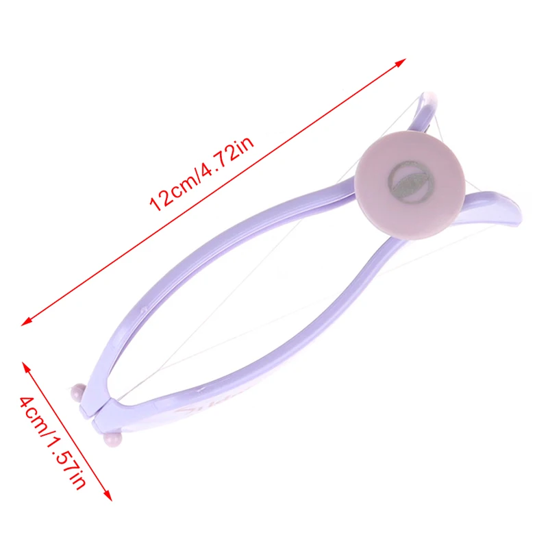 Women Hair Removal Epilator Mini Facial Hair Remover Spring Threading Face Defeatherer for Cheeks Eyebrow DIY Makeup Beauty Tool thumbnail 6