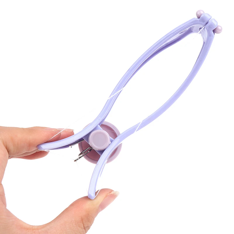 Women Hair Removal Epilator Mini Facial Hair Remover Spring Threading Face Defeatherer for Cheeks Eyebrow DIY Makeup Beauty Tool thumbnail 5