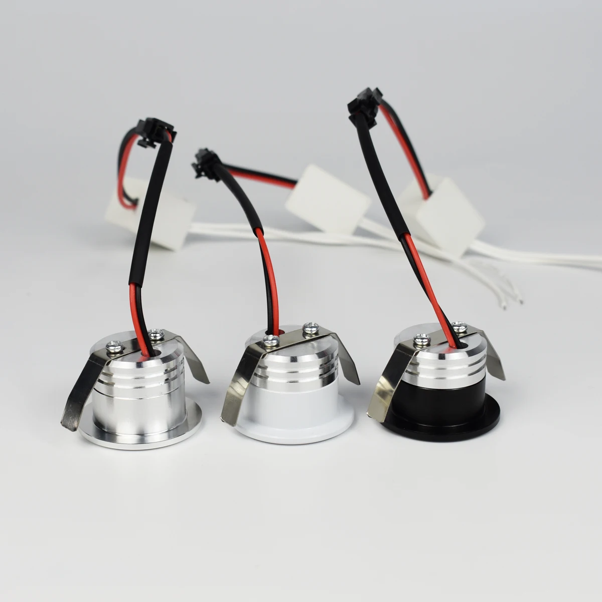 Small Recessed Ceiling LED Spot Light COB 3W 110V 220V Dimmable Driver Included for home showcase cabinet hotel skirting etc thumbnail 4