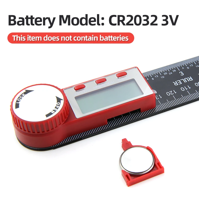 Goniometer Electronic Protractor Digital Gauge Angle Measurement Tool Multi Angle Ruler Woodworking Tools Meter Angle Finder 360 thumbnail 4