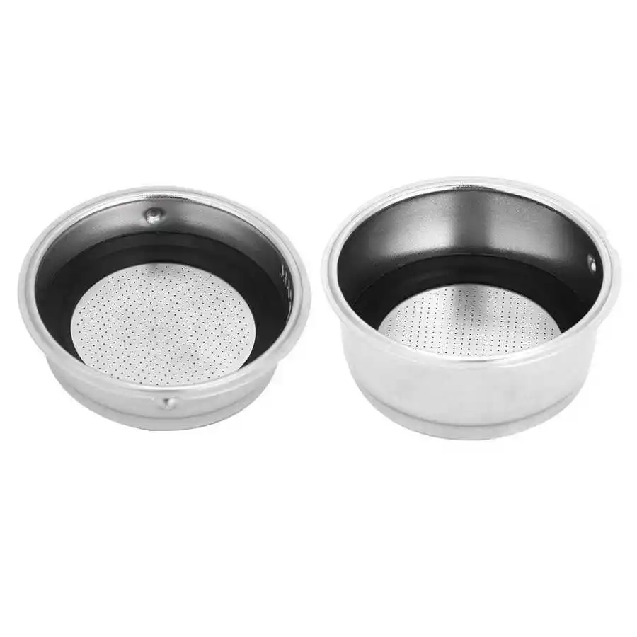 Detachable Coffee Filter Basket Stainless Steel Coffee Filter Strainer Bowl Coffee Machine Portafilter Part Accessories thumbnail 3