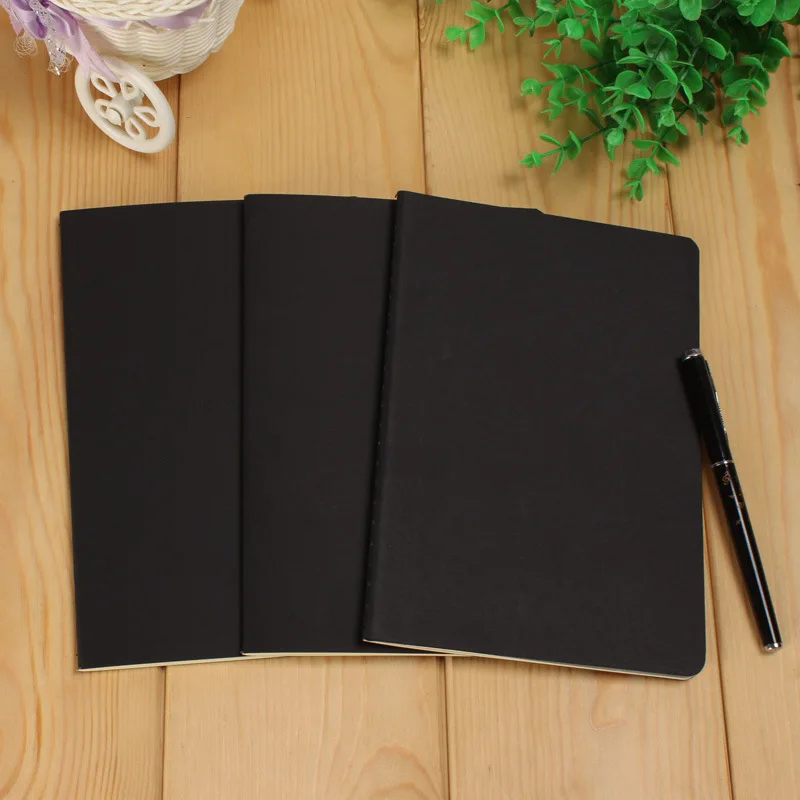 A5 Notebook 76 Pages Blank White Paper Daily Writing Planner Journal Notepad Drawing Painting Sketchbook thumbnail 2