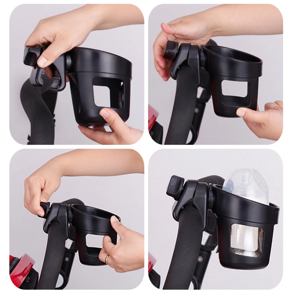 1Pc Baby Stroller Cup Holder Universal Bottle Holder For Prams Pushchair Baby Stroller Accessories Cup Holder For Kids Bicycle thumbnail 2