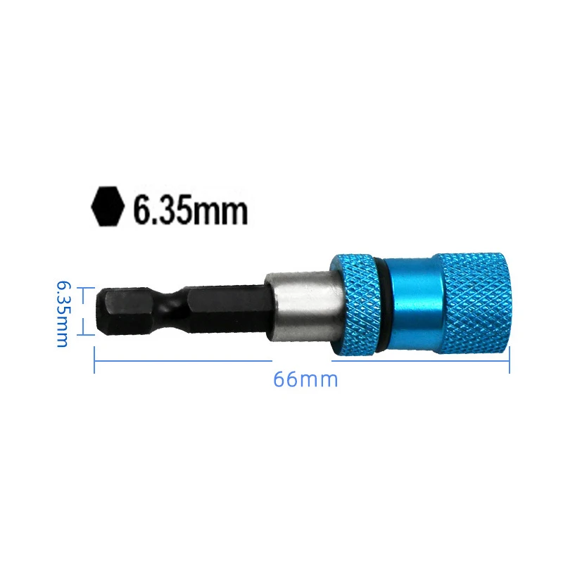 1pcs Hex Shank Screw Depth Magnetic Screwdriver Bit Holder 1/4 Inch Hex Driver with Drill Bits Bar Extension Scewdriver Bit thumbnail 5