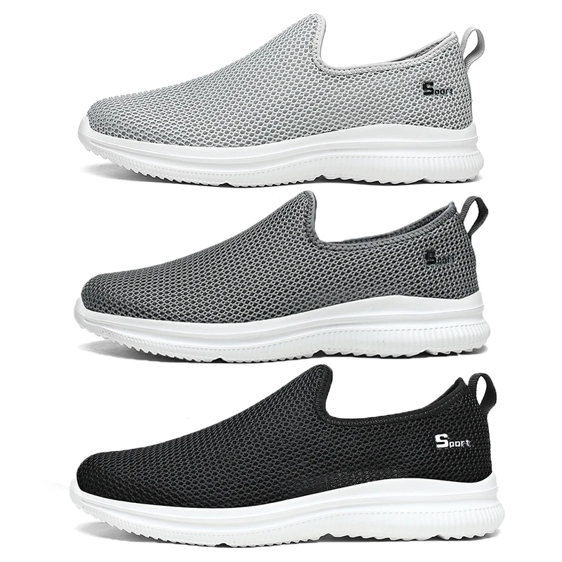 2021 New Shoes Men Loafers Light Walking Breathable Summer Comfortable Casual Shoes Men Sneakers Zapatillas Hombre Plus Couple thumbnail 2