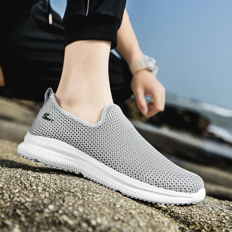 2021 New Shoes Men Loafers Light Walking Breathable Summer Comfortable Casual Shoes Men Sneakers Zapatillas Hombre Plus Couple thumbnail 5