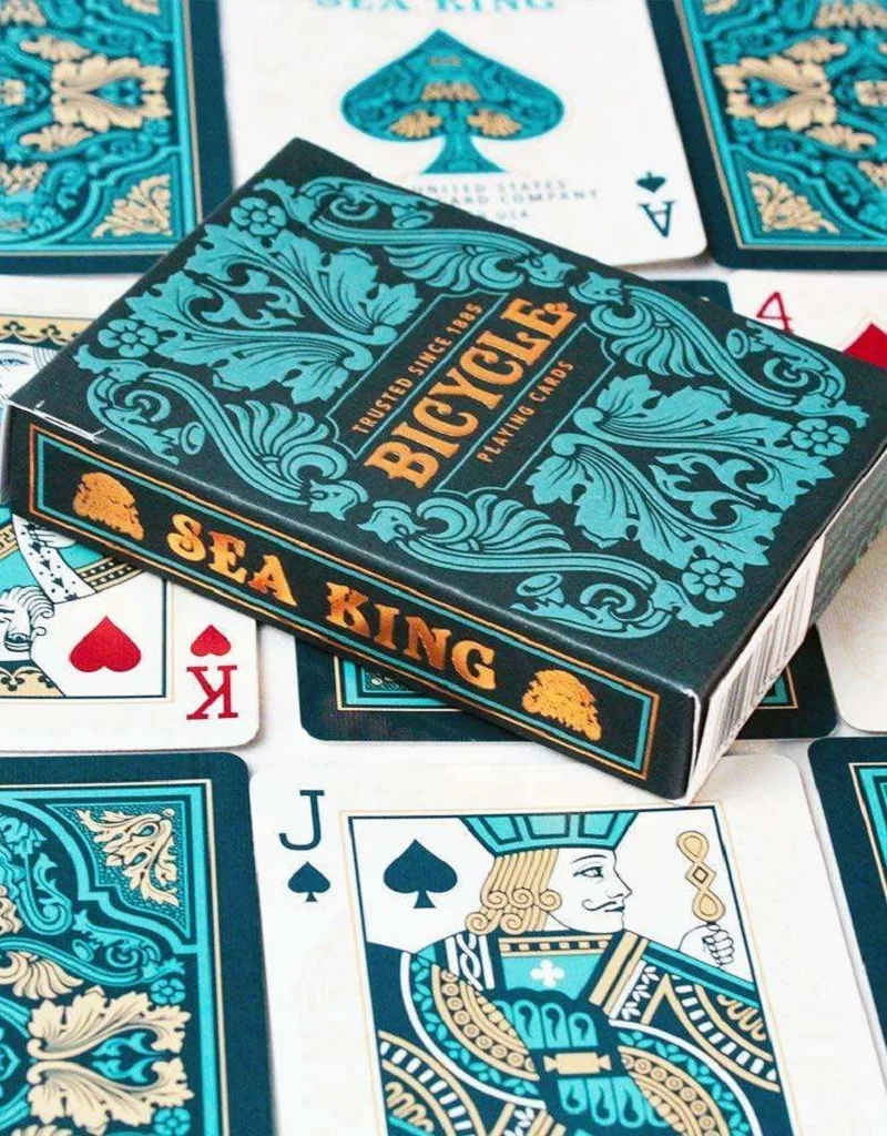 Bicycle Sea King Playing Cards USPCC Collectable Deck Poker Size Card Games Magic Trick Props for Magician thumbnail 2