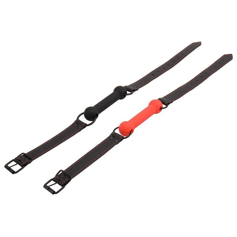 Couple Silicone Cute Solid Dog Bone Ball Gag BDSM Harness Mouth Gag Fetish Bondage Gear Slave  Roleplay Adult Game Soft Sex Toys thumbnail 6